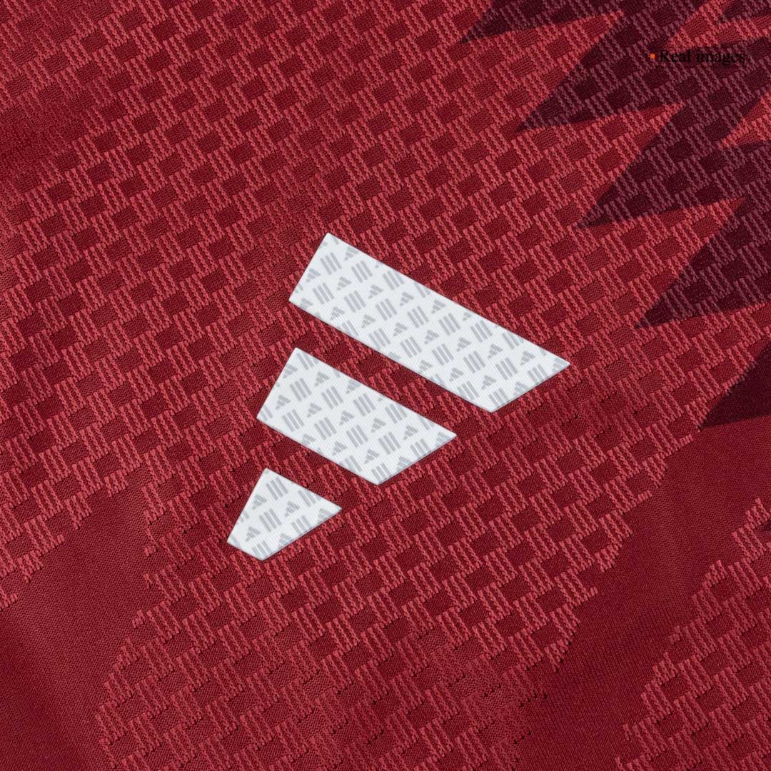 Qatar Mens Home Soccer Jersey World Cup 2026 Red - Player Version