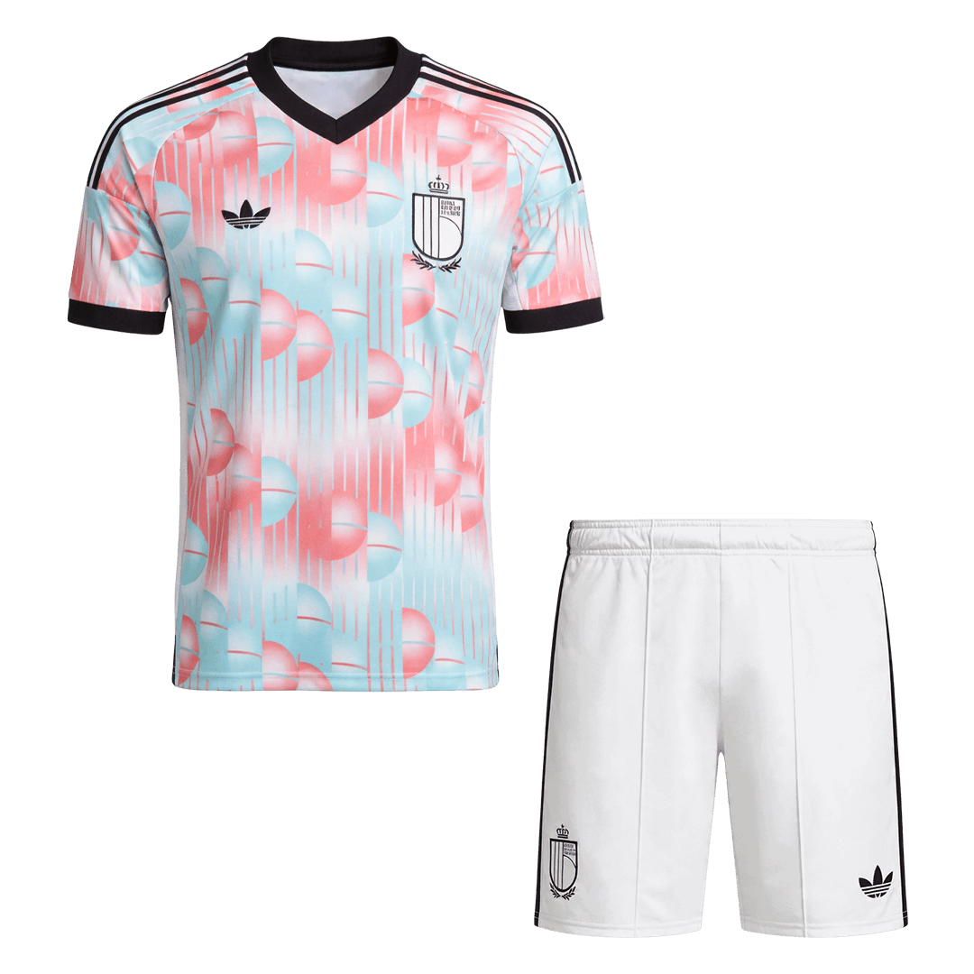 Belgium Mens Away Soccer Kit World Cup 2026 Frozen Blue