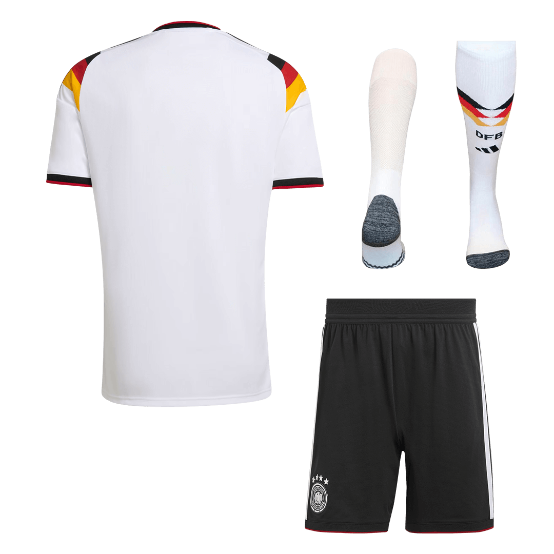 Germany Mens Home Soccer Full Set World Cup 2026 White