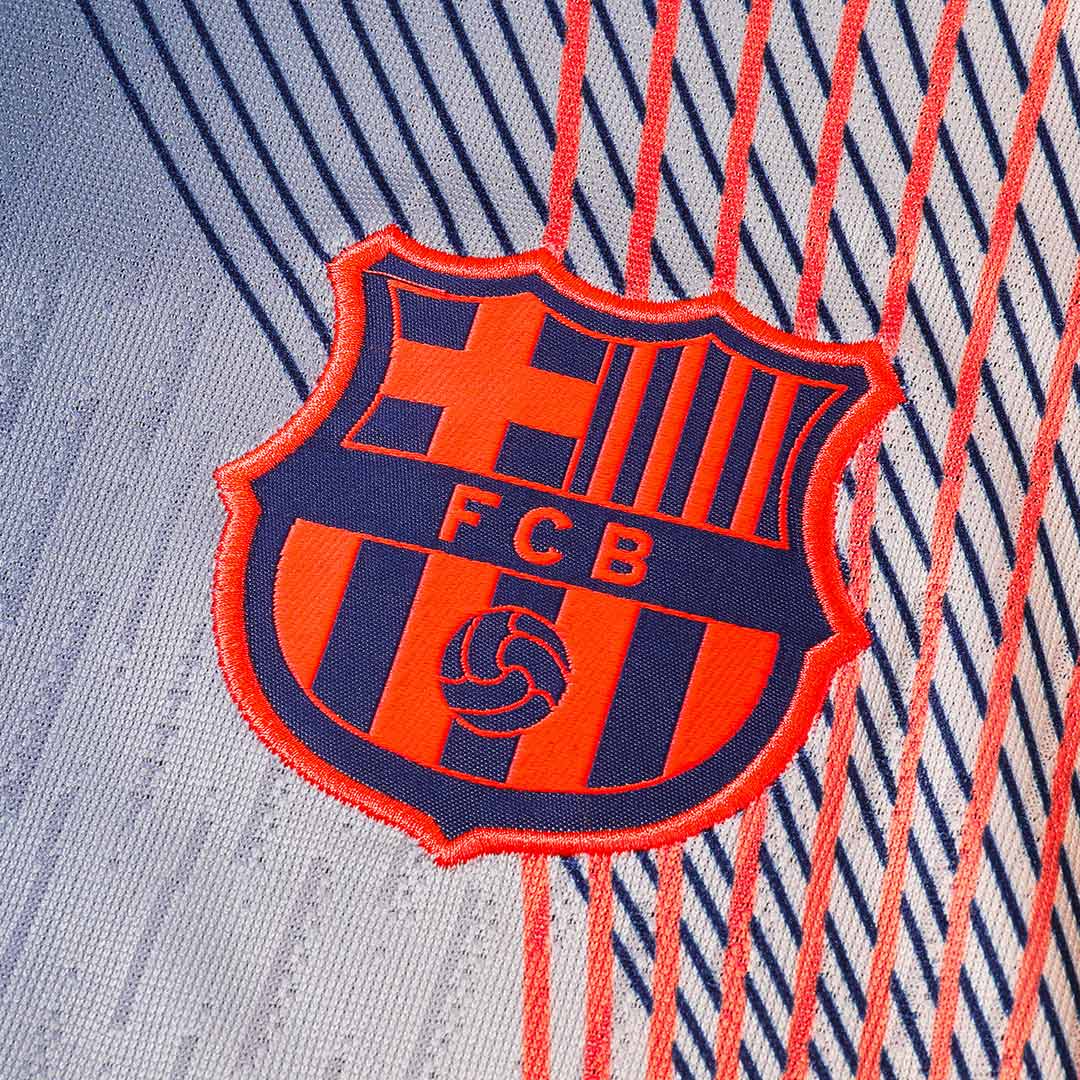 Barcelona Kids Training Tracksuit Kit 2025/26 Black&Orange