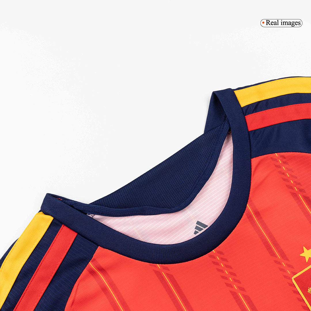 Spain Womens Home Soccer Jersey World Cup 2026 Red