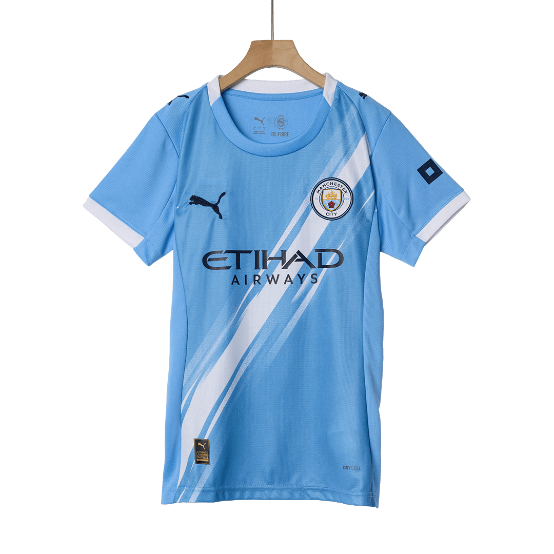 Manchester City Womens Home Soccer Jersey 2025/26 Blue