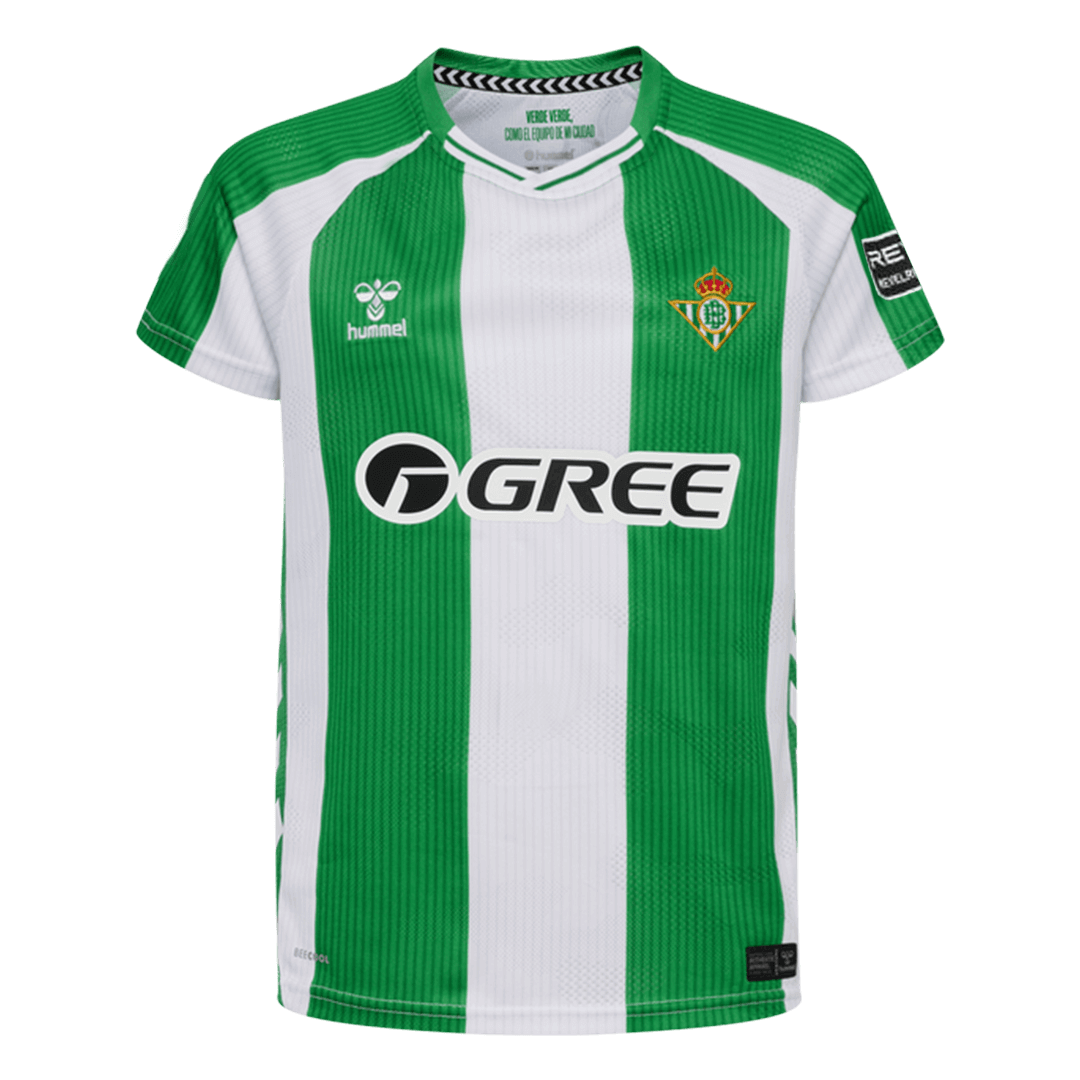 Real Betis Mens Home Soccer Jersey 2025/26 Green&White