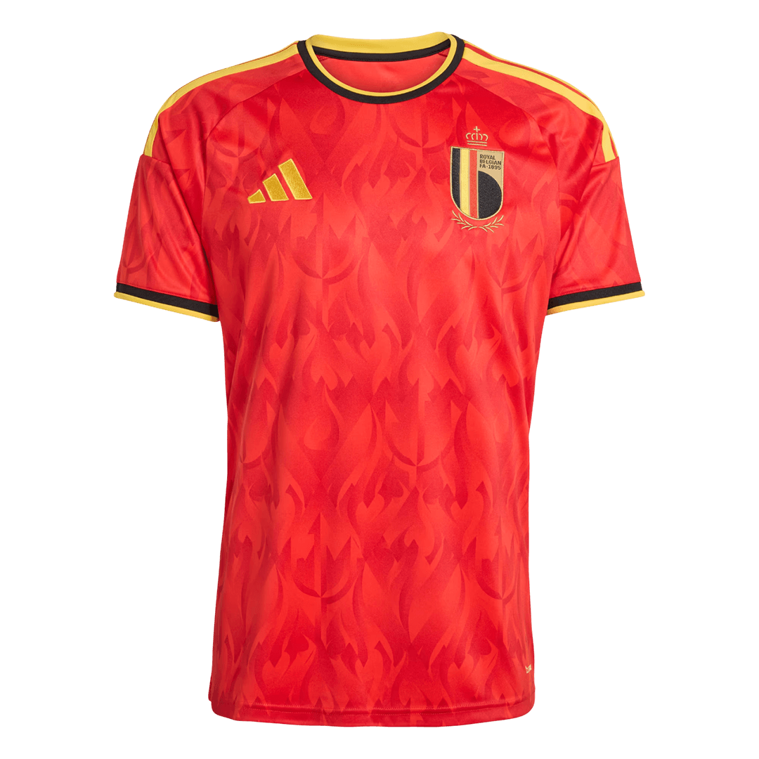 Belgium Mens Home Soccer Jersey World Cup 2026 Red