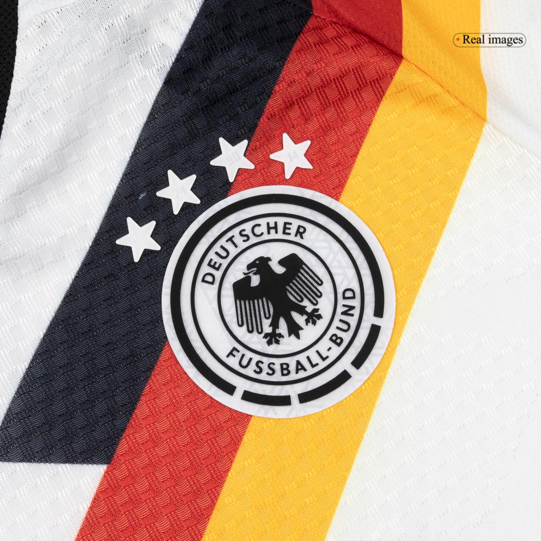 Germany Mens Home Soccer Jersey World Cup 2026 White - Player Version