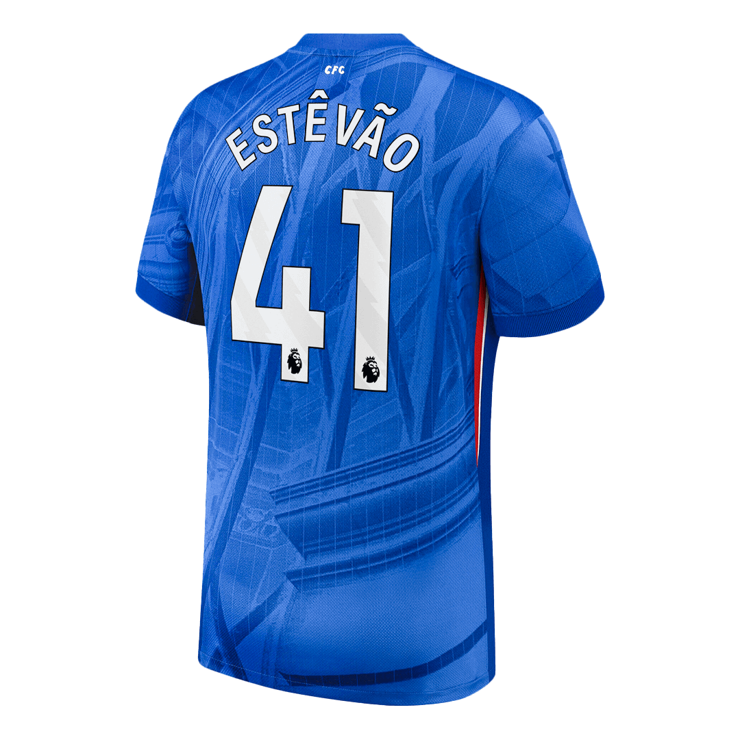 ESTÊVÃO #41 Chelsea Mens Home Soccer Jersey 2025/26 Blue [PREMIUM]