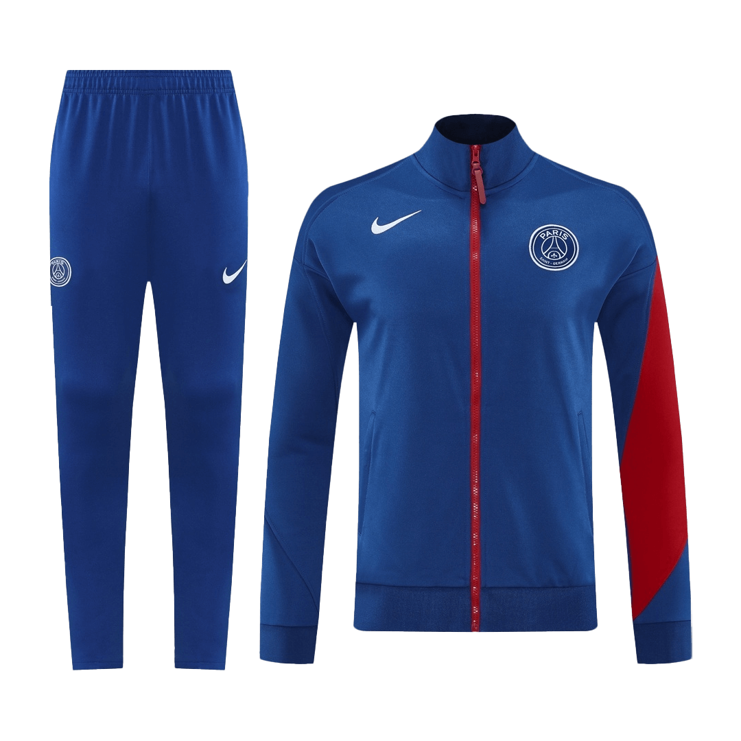 PSG Mens Training Tracksuit Kit 2025/26 Navy&Red
