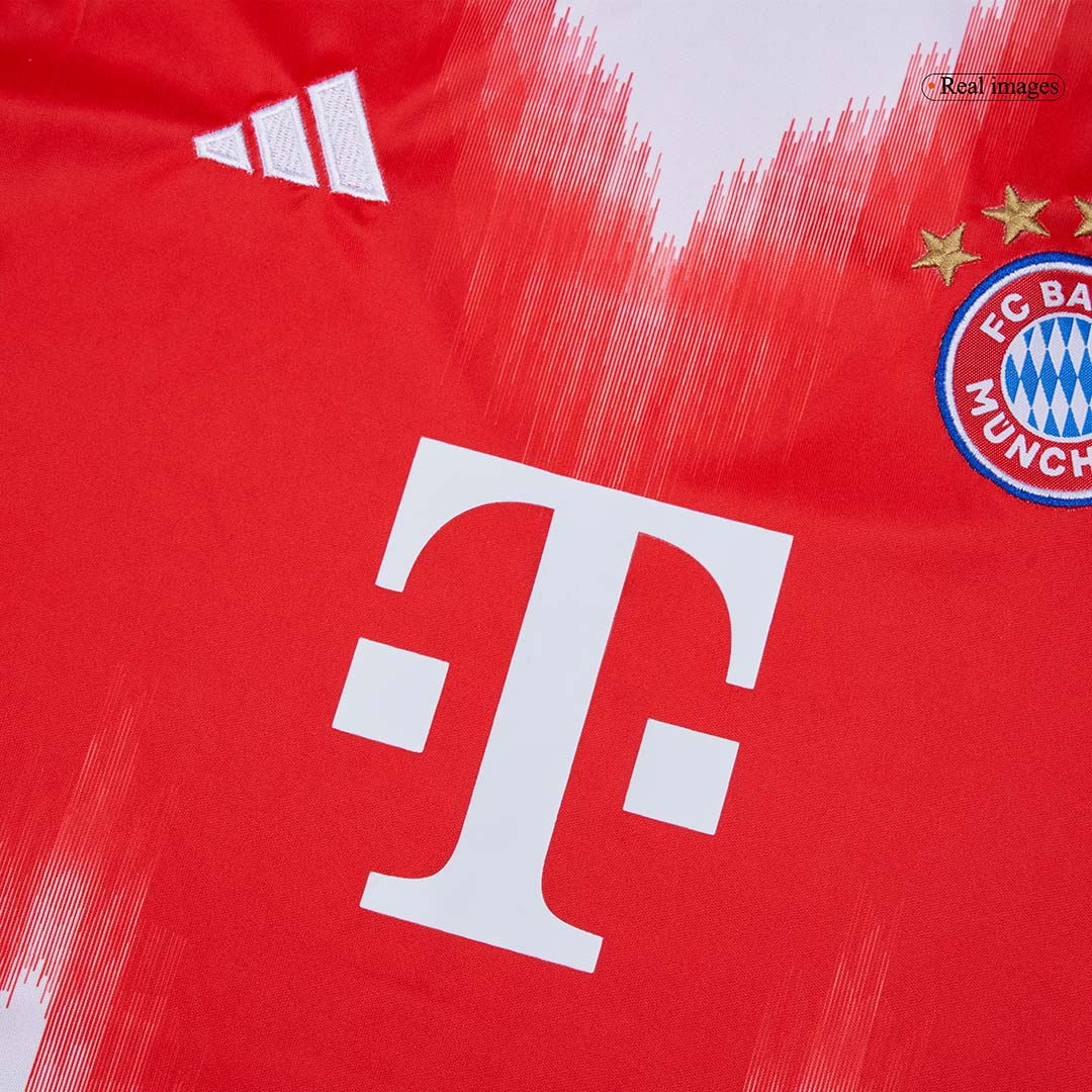 Bayern Munich Kids Home Soccer Kit 2025/26 Red