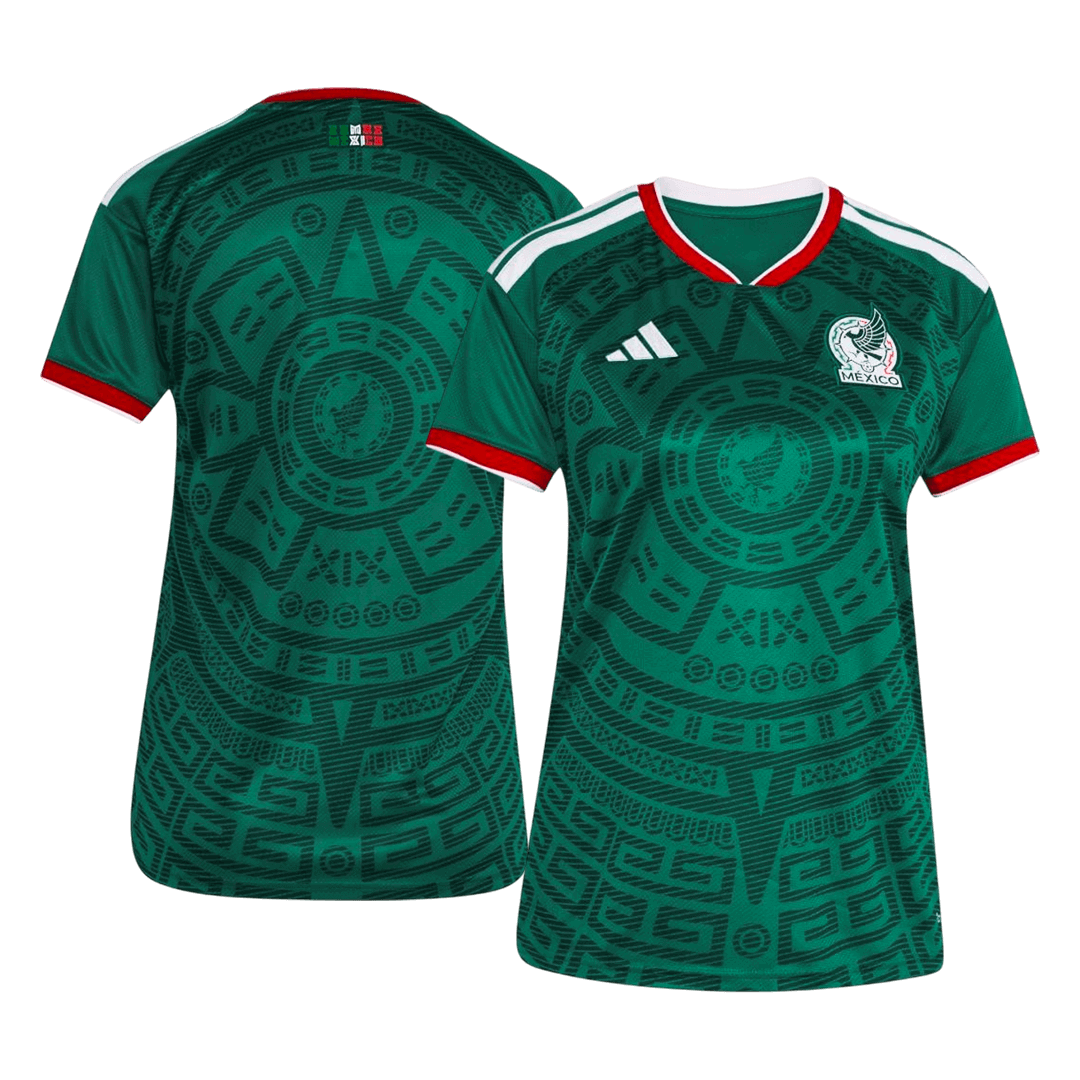 Mexico Womens Home Soccer Jersey World Cup 2026 Green