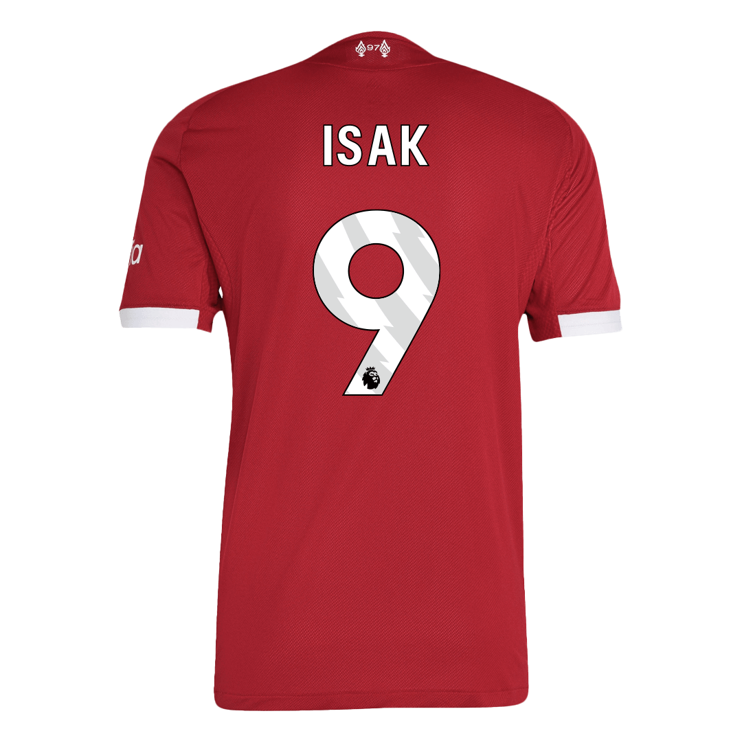 ISAK #9 Liverpool Mens Home Soccer Jersey 2025/26 Red - Player Version