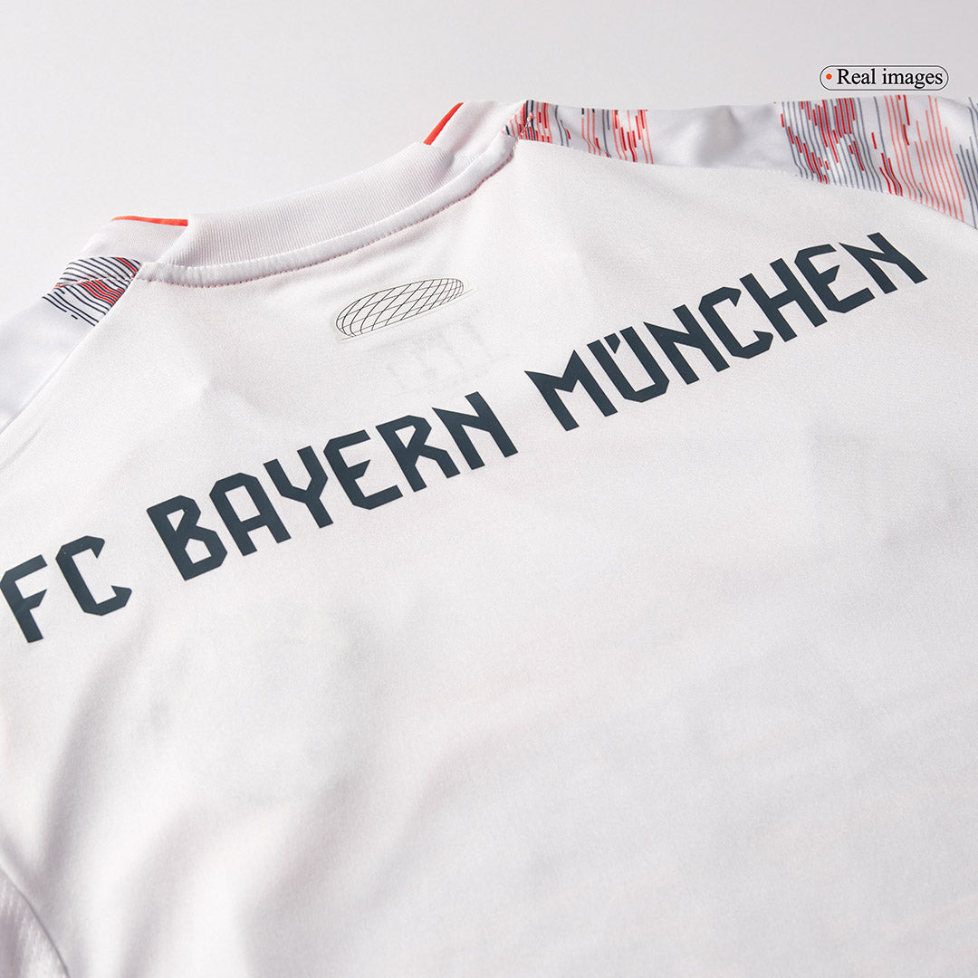 Bayern Munich Mens Away Soccer Jersey 2025/26 White