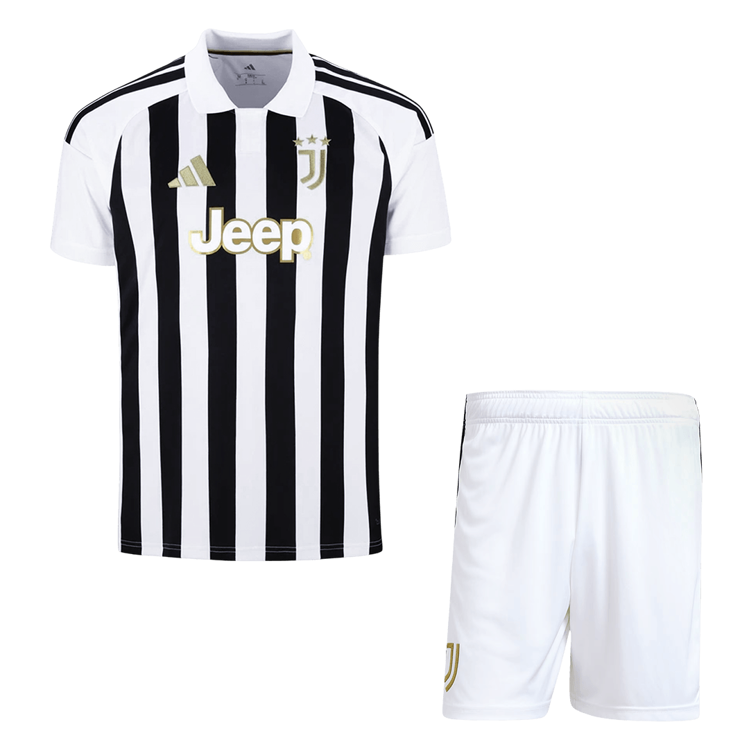 Juventus Mens Home Soccer Kit 2026/27 Black&White