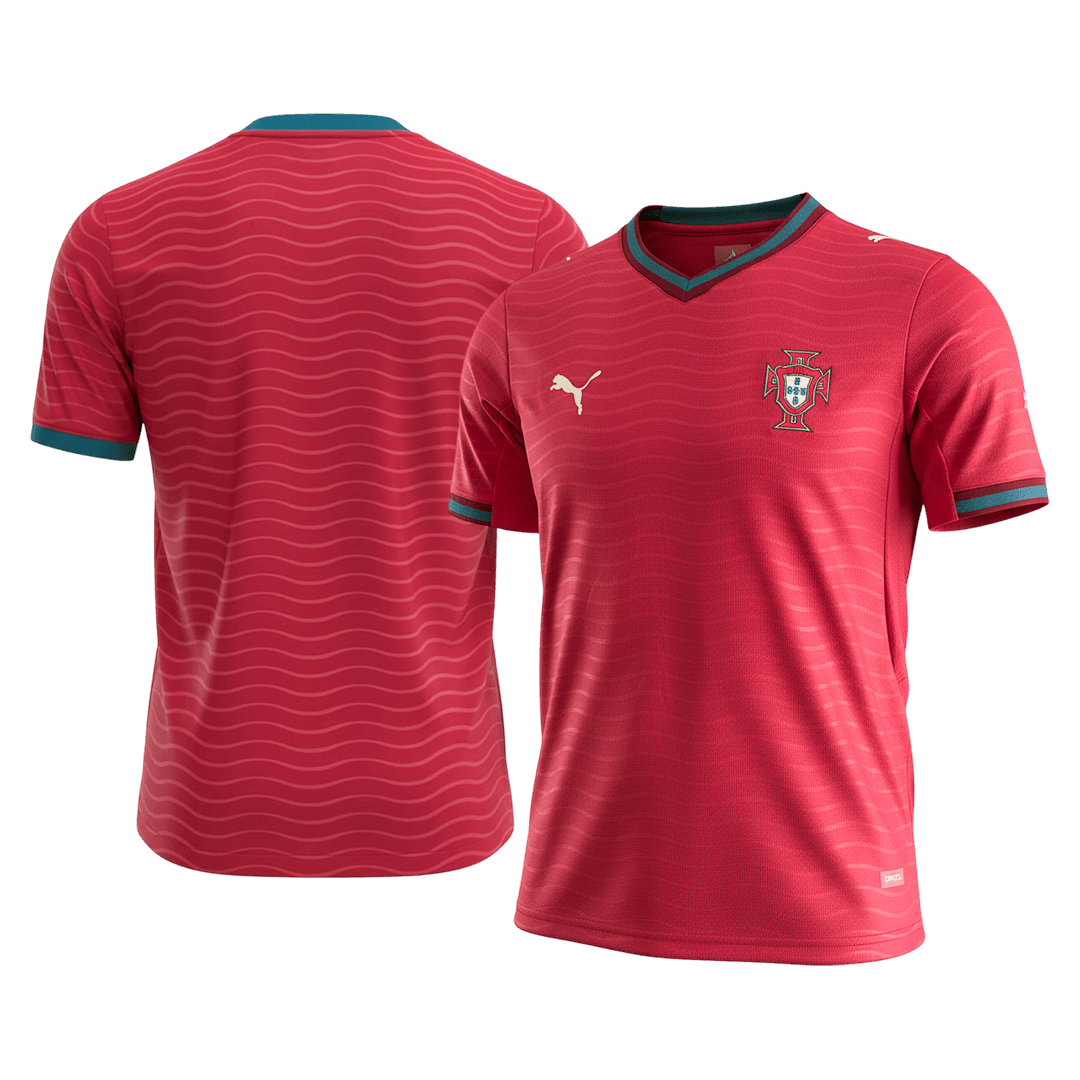 Portugal Mens Home Soccer Jersey World Cup 2026 Red [PREMIUM]