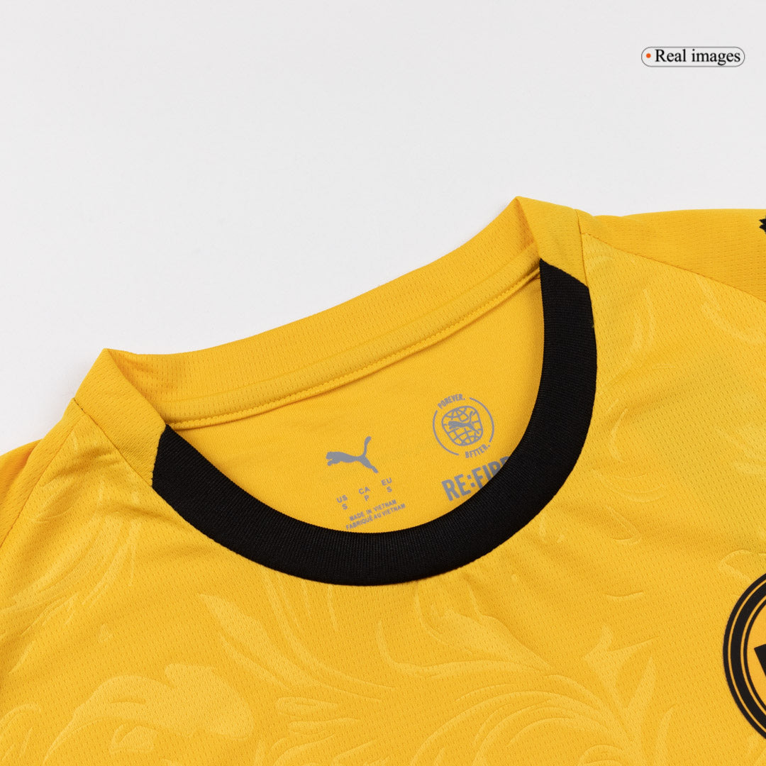 Borussia Dortmund Mens Home Soccer Jersey 2025/26 Yellow