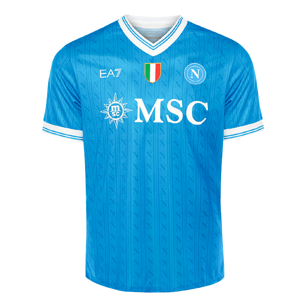 Napoli Mens Home Soccer Jersey 2025/26 Blue
