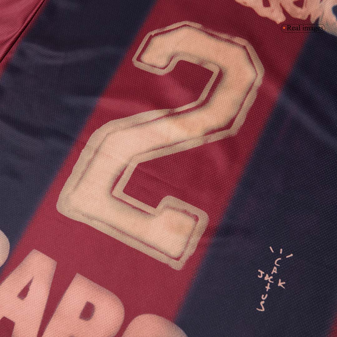 Retro Barcelona Mens Home Soccer Jersey 2000/01 Red&Blue