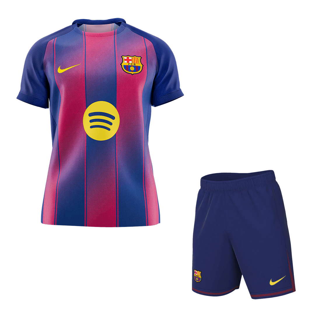 Barcelona Mens Home Soccer Kit 2025/26 Red&Blue [PREMIUM]