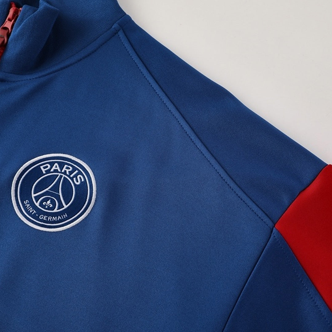 PSG Mens Training Tracksuit Kit 2025/26 Navy&Red
