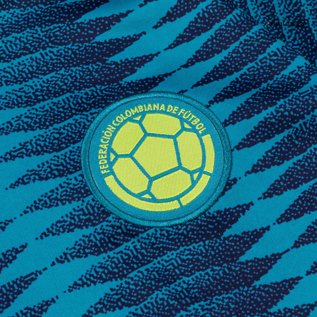 Colombia Kids Away Soccer Kit World Cup 2026 Blue