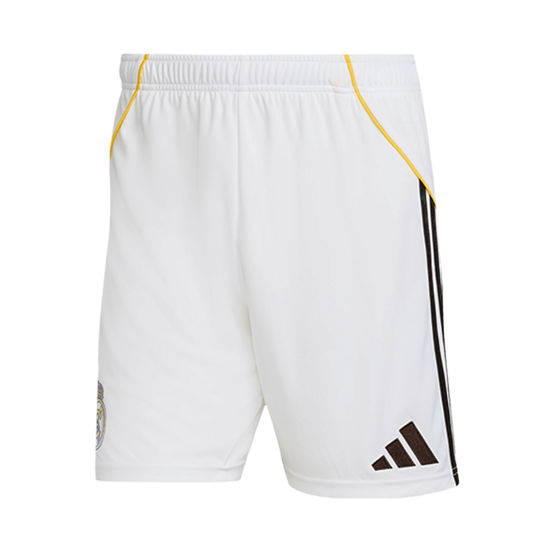 Real Madrid Mens Home Soccer Full Set 2025/26 White [PREMIUM]