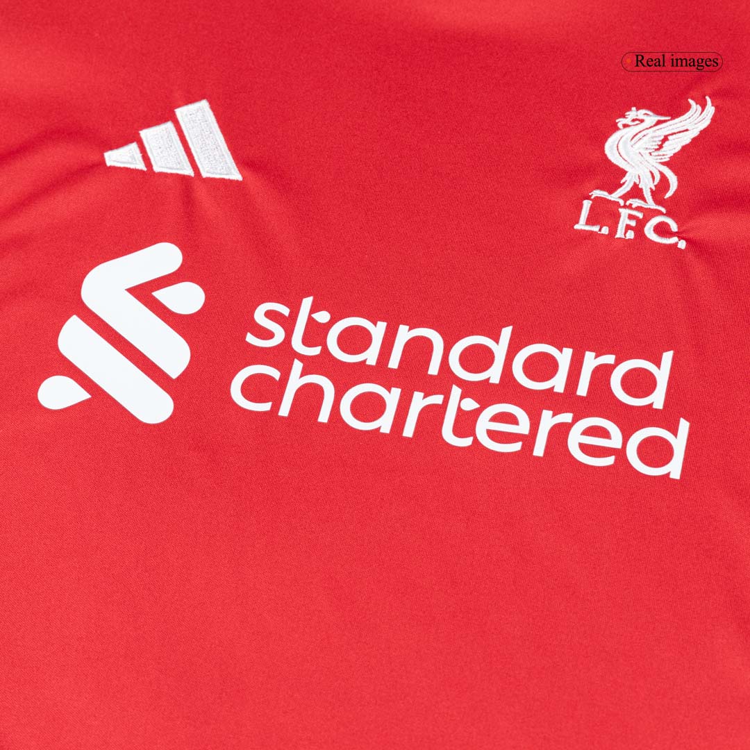 Liverpool Kids Home Soccer Kit 2025/26 Red