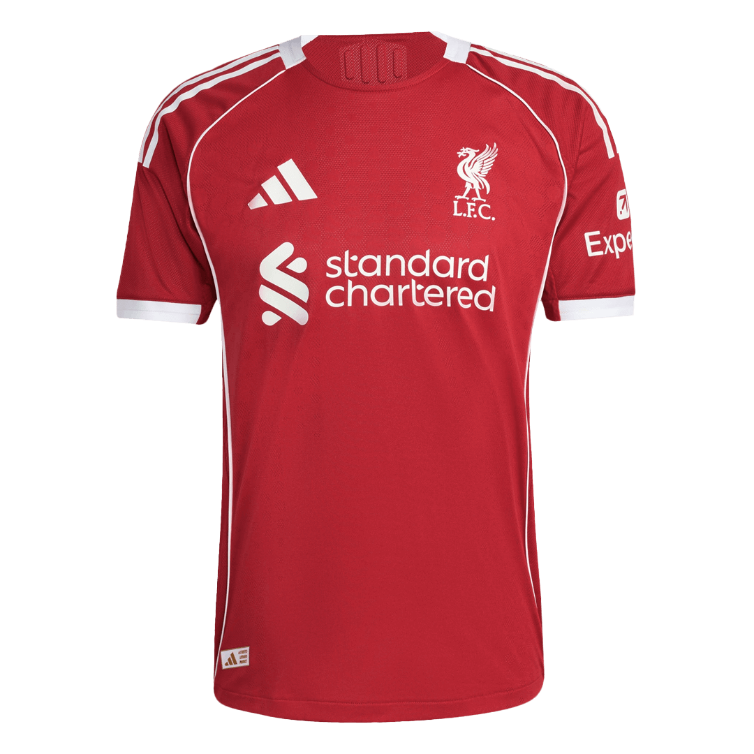 ISAK #9 Liverpool Mens Home Soccer Jersey UCL 2025/26 Red - Player Version