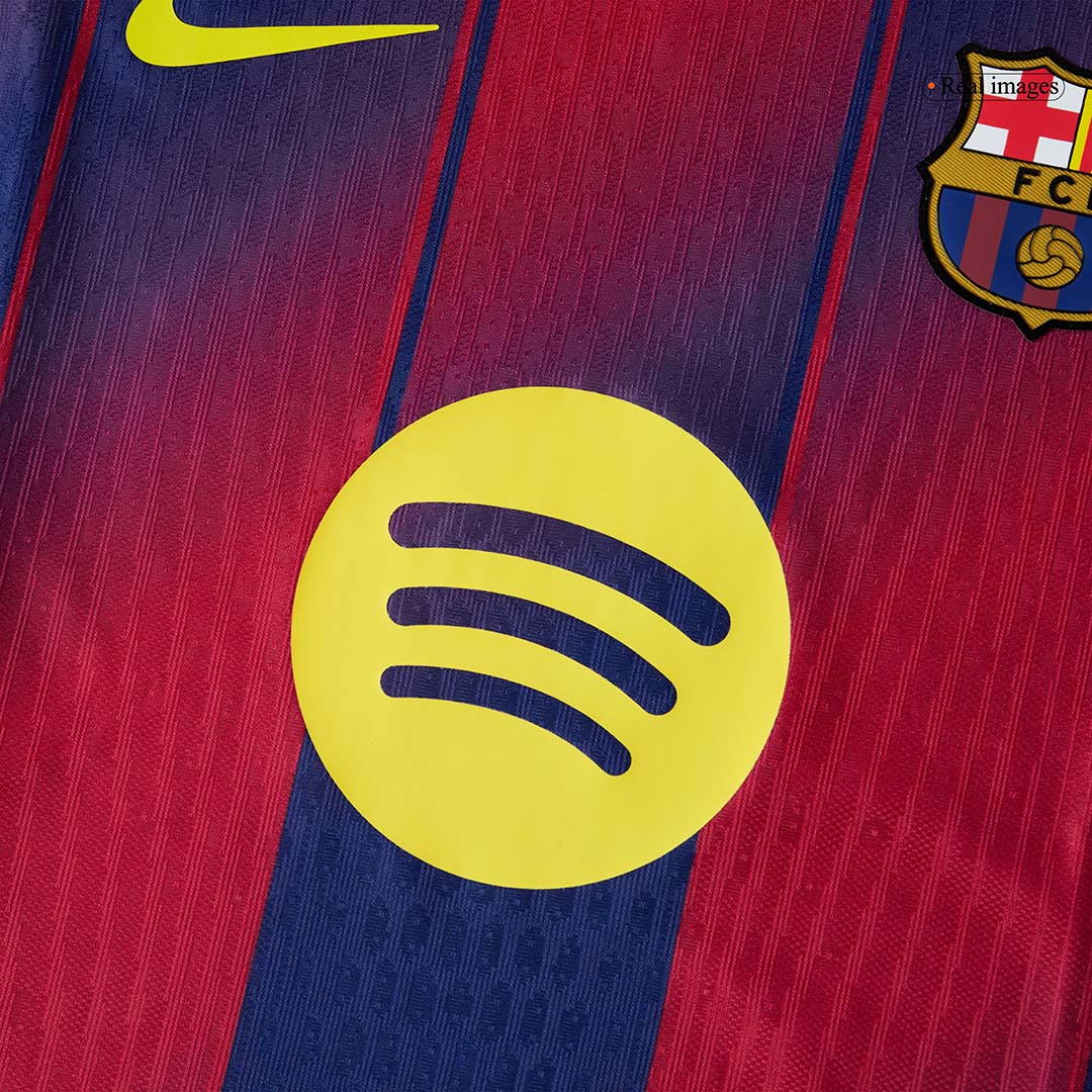 CUBARSÍ #2 Barcelona Mens Home Soccer Jersey 2025/26 Red&Blue - Player Version