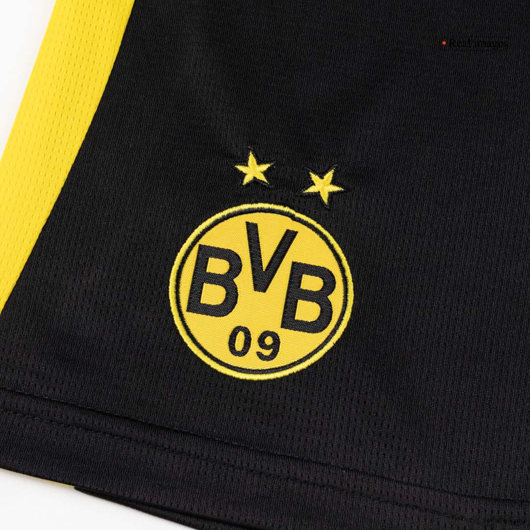 Borussia Dortmund Mens Home Soccer Shorts 2025/26 Black