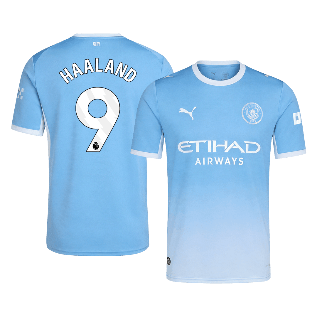 HAALAND #9 Manchester City Mens Home Soccer Jersey 2026/27 Blue
