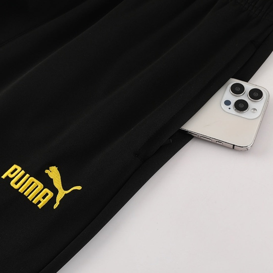 Borussia Dortmund Mens Training Tracksuit Kit 2025/26 Yellow