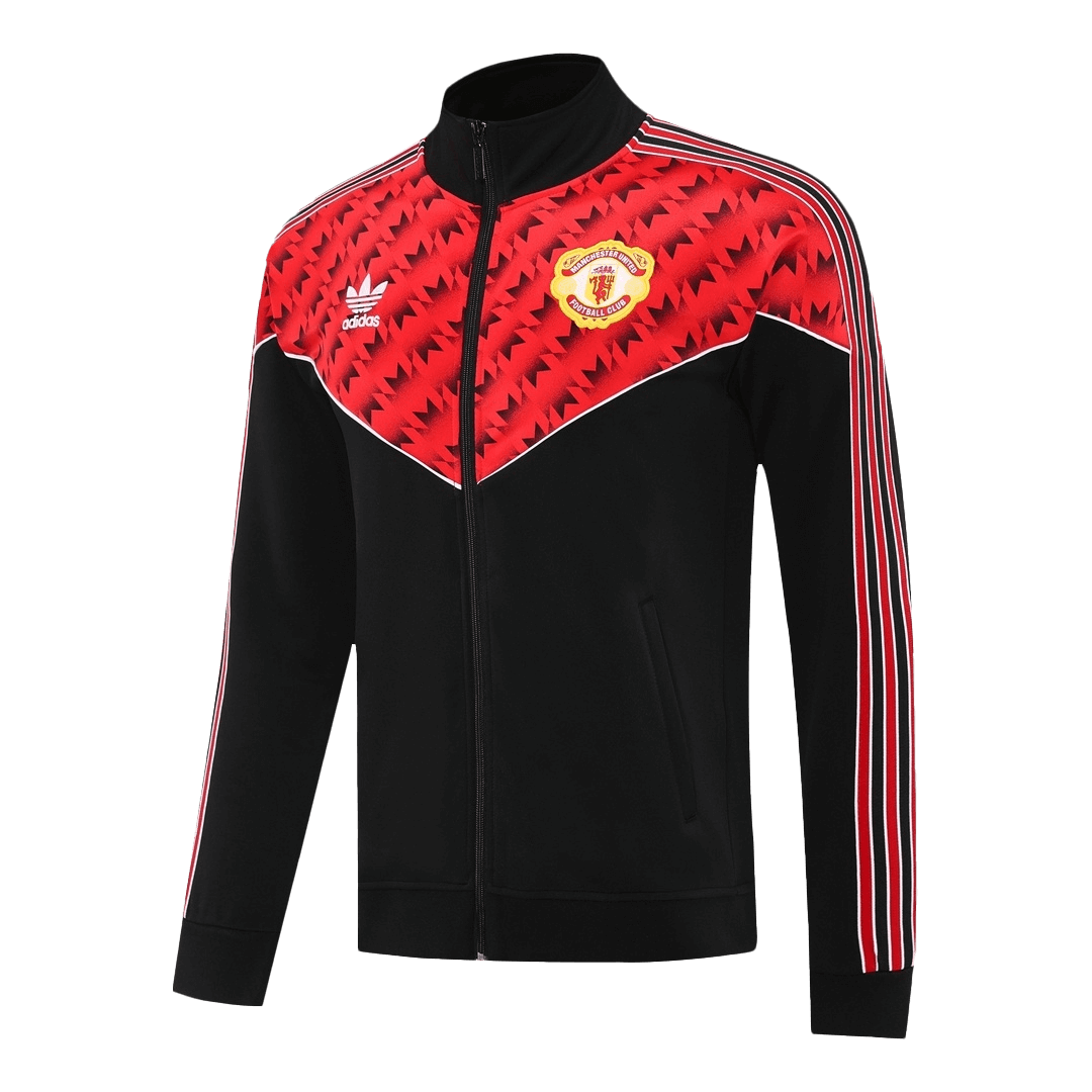 Manchester United Mens Training Jacket 2025/26 Red&Black