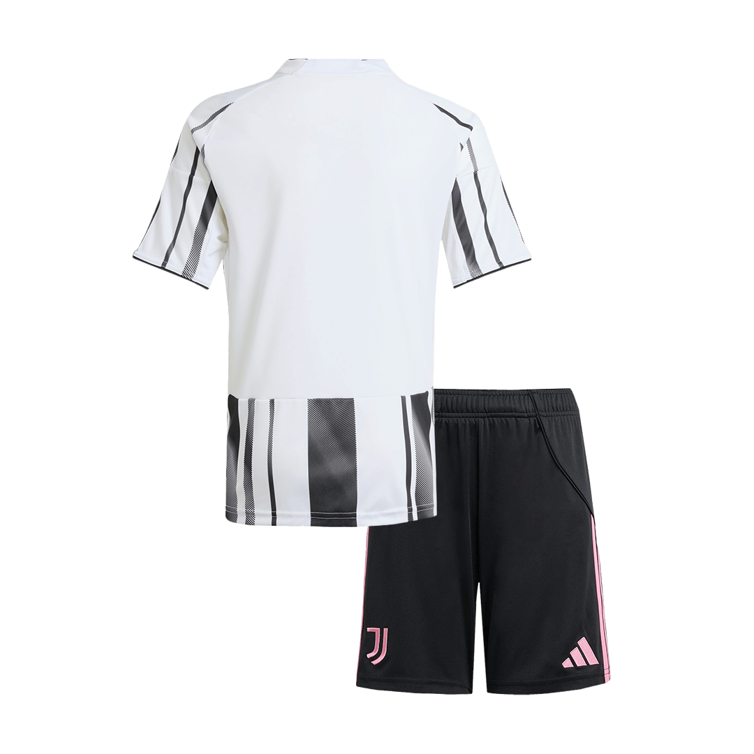 Juventus Kids Home Soccer Kit 2025/26 Black&White