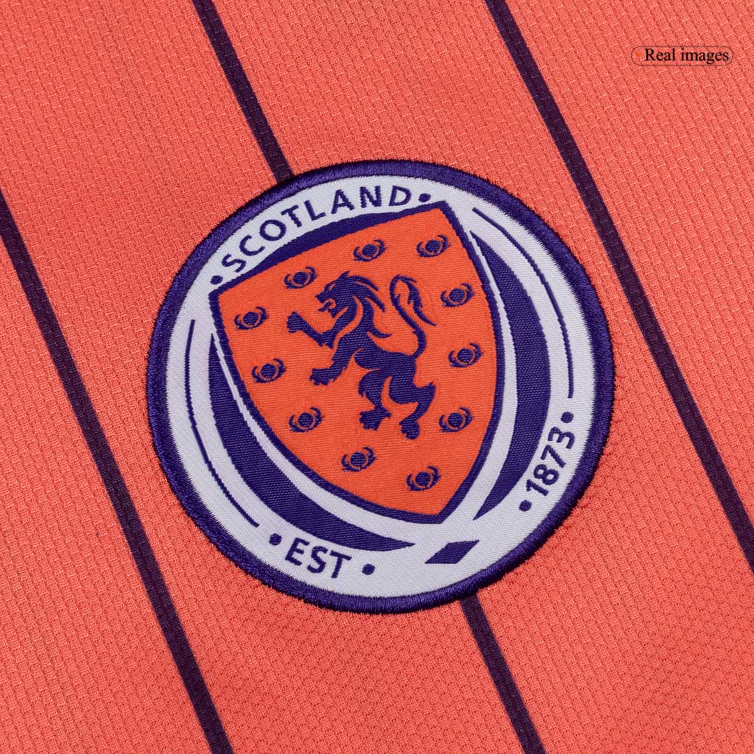 Scotland Mens Away Soccer Jersey World Cup 2026 Pink