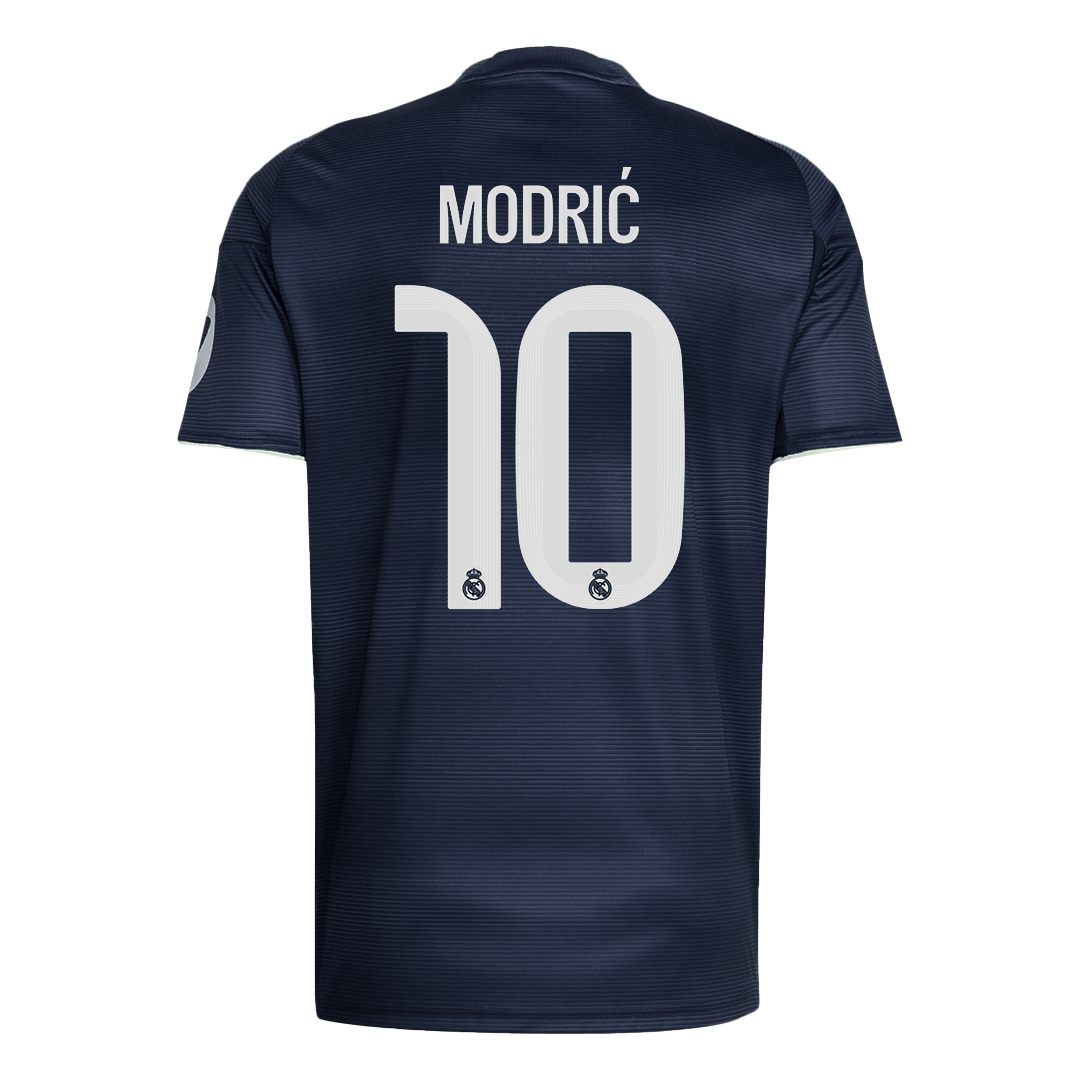 MODRIĆ #10 Real Madrid Mens Away Soccer Jersey 2025/26 Navy [PREMIUM]