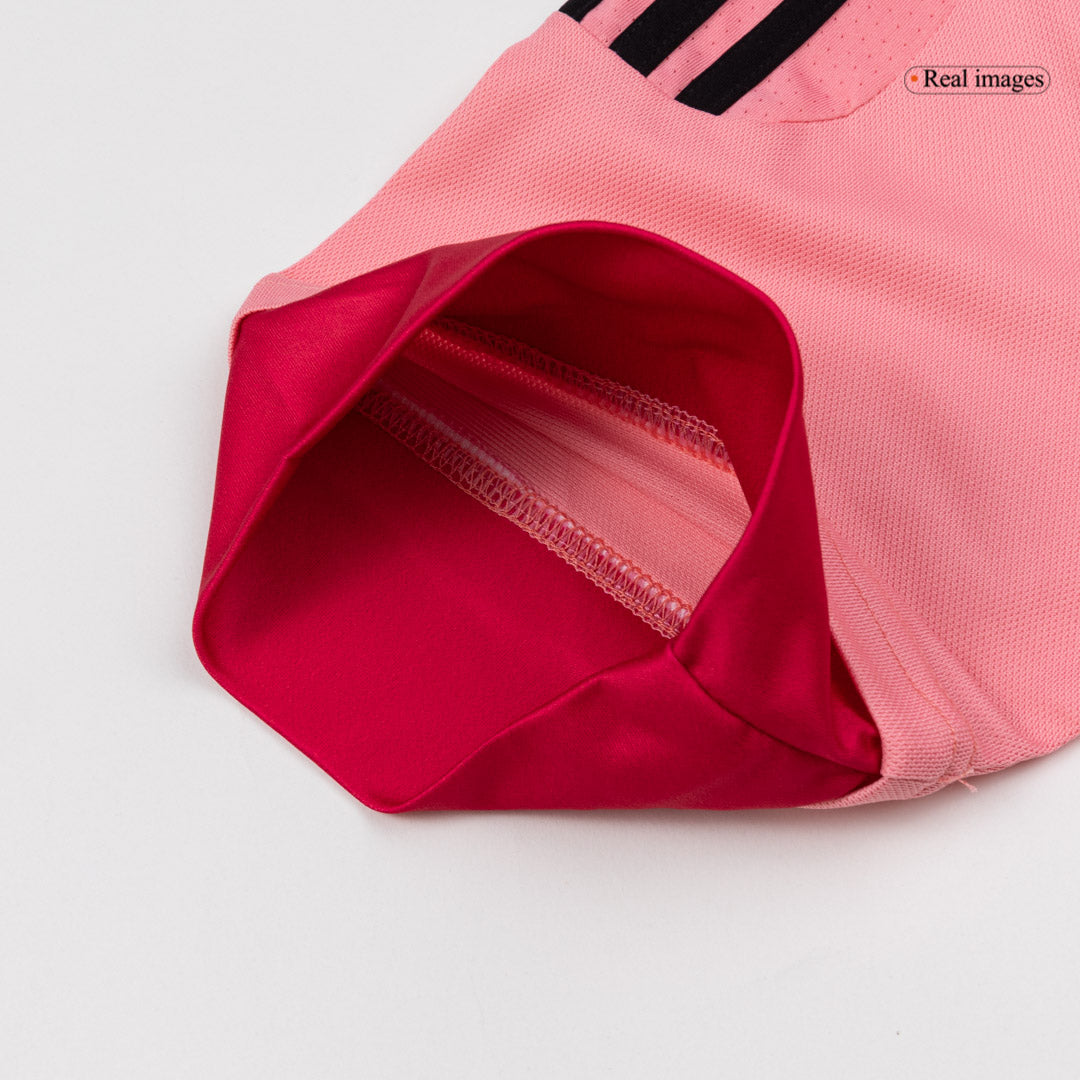 Retro Juventus Mens Away Soccer Jersey 2015/16 Pink
