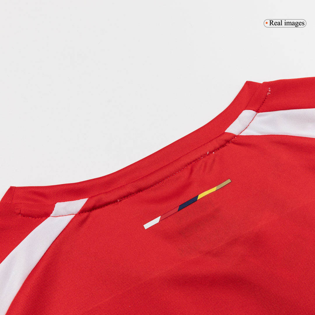 Retro Arsenal Mens Home Soccer Jersey 2014/15 Red