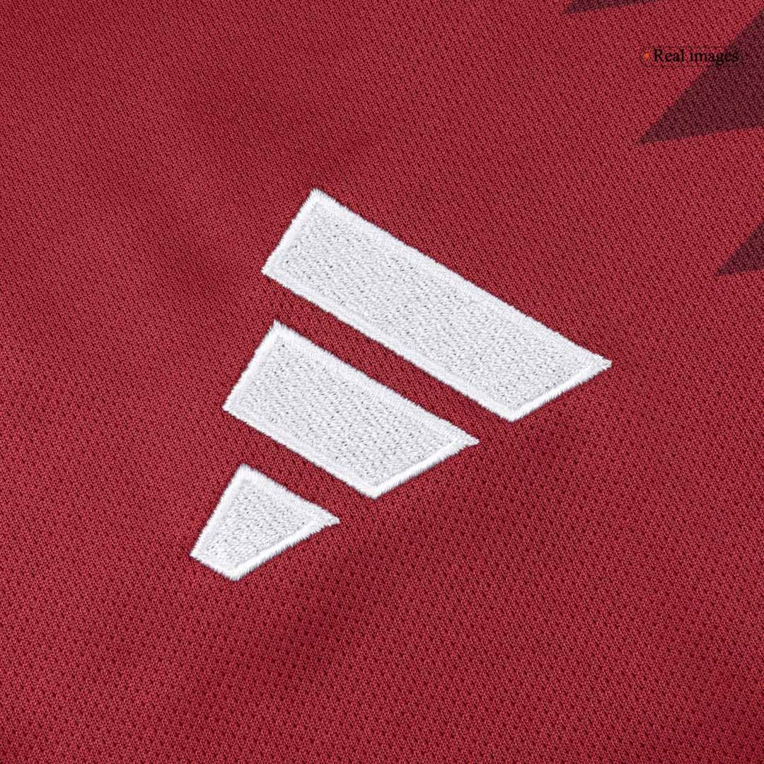 Qatar Mens Home Soccer Jersey World Cup 2026 Red