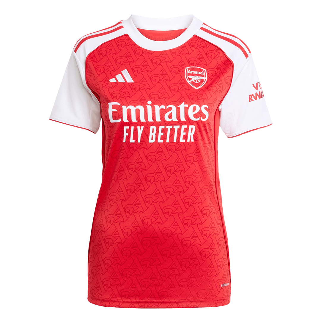 Arsenal Womens Home Soccer Jersey 2025/26 Red