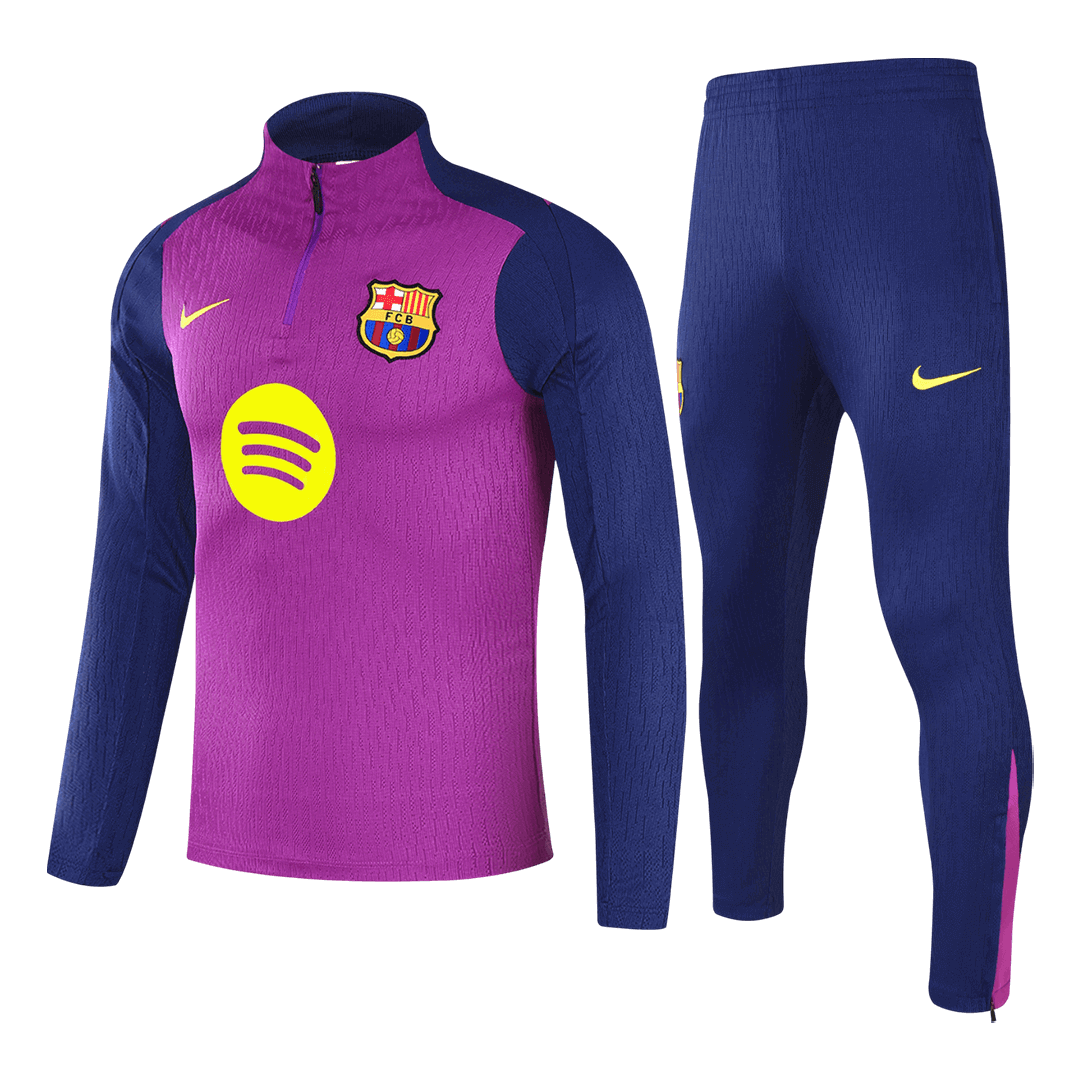 Barcelona Kids Training Tracksuit Kit 2025/26 Purple