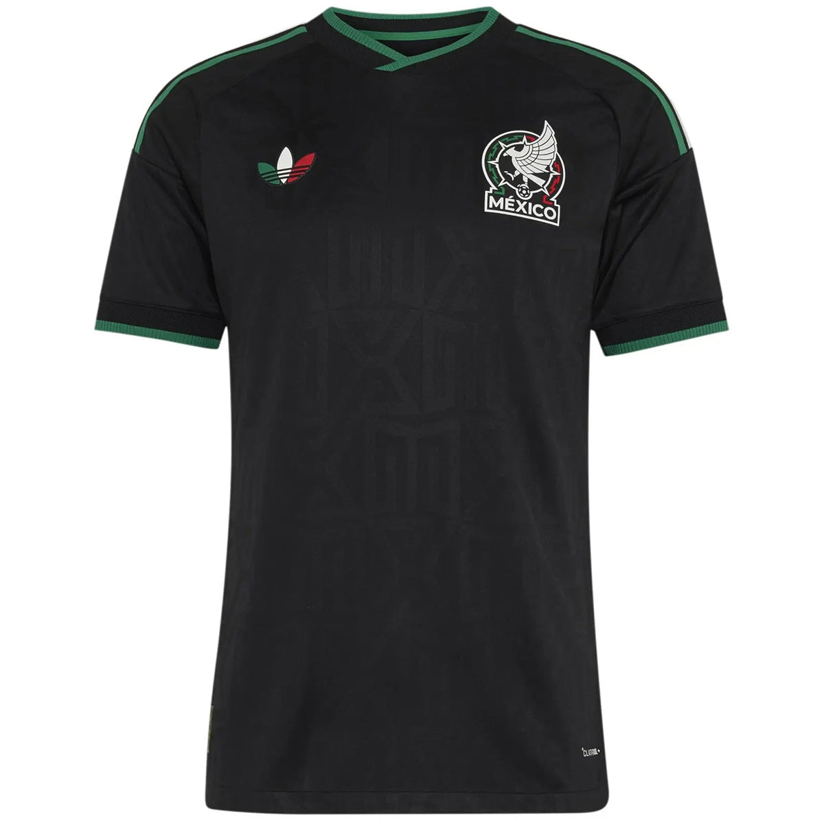 Mexico Mens Third Away Soccer Jersey World Cup 2026 Black - Player Version