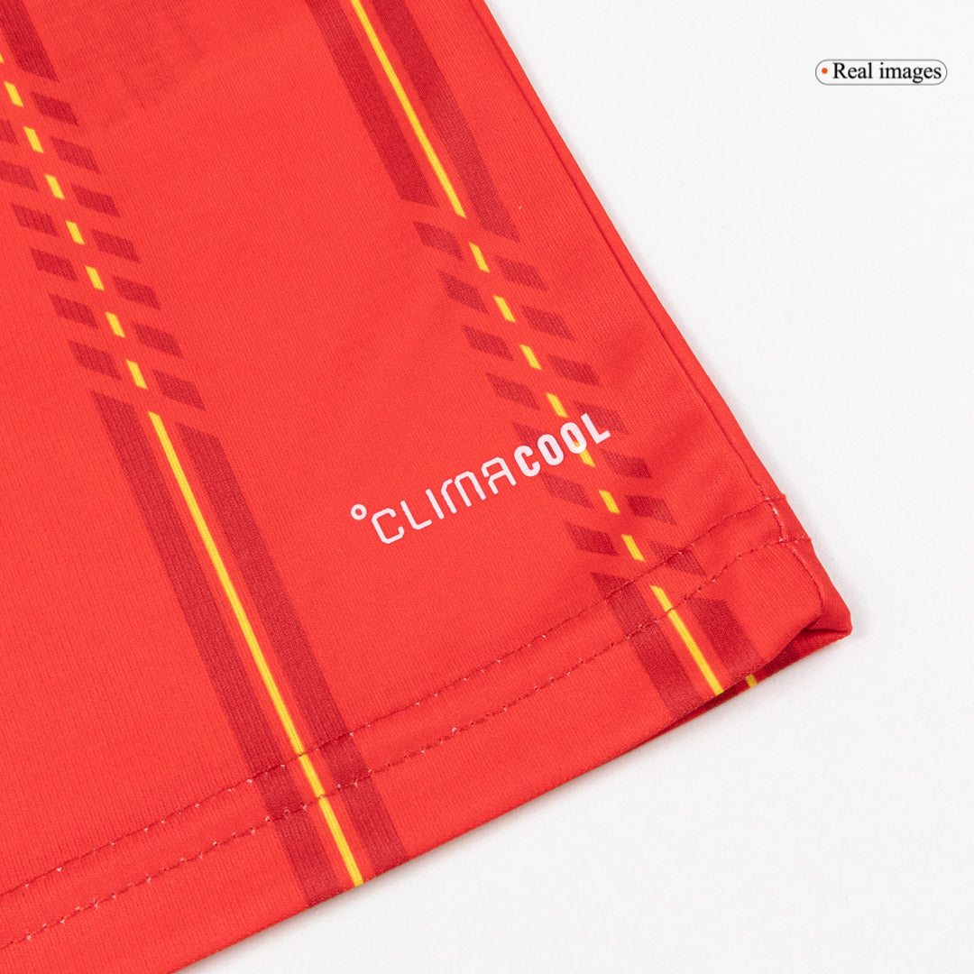Spain Mens Home Soccer Kit World Cup 2026 Red [PREMIUM]