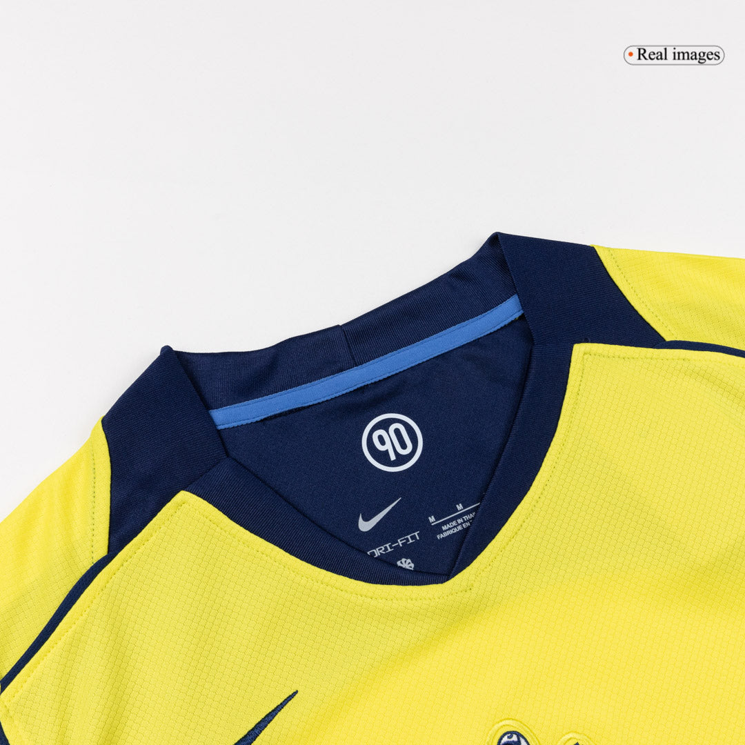 Tottenham Hotspur Mens Third Away Soccer Jersey 2025/26 Yellow
