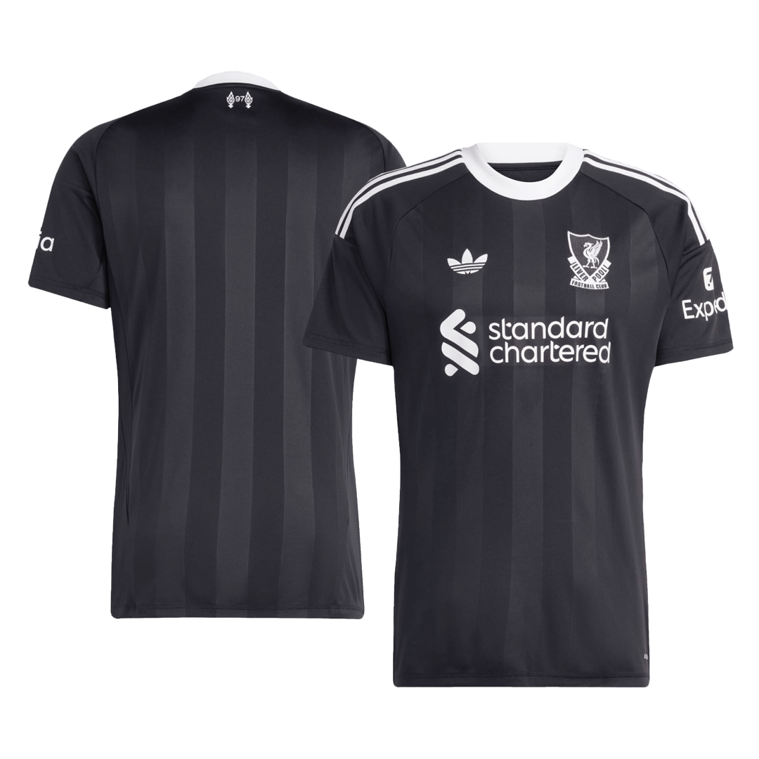 Liverpool Mens Soccer Jersey 2025/26 Black