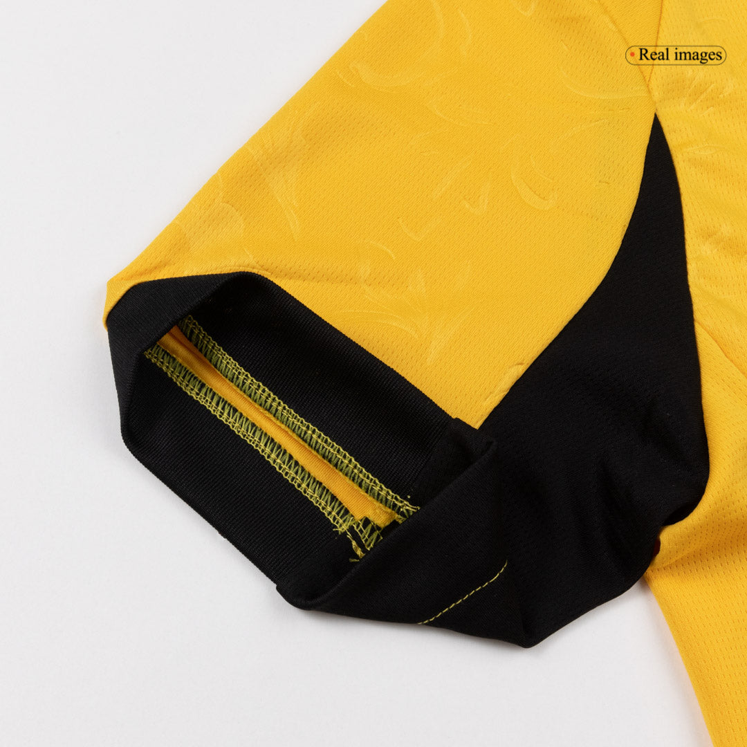 Borussia Dortmund Mens Home Soccer Jersey 2025/26 Yellow