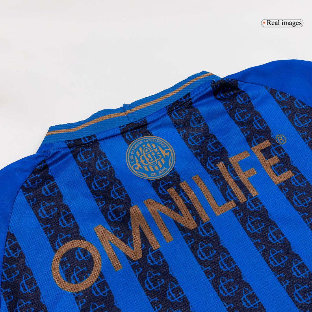 Chivas Mens Third Away Soccer Jersey 2025/26 Blue - Player Version