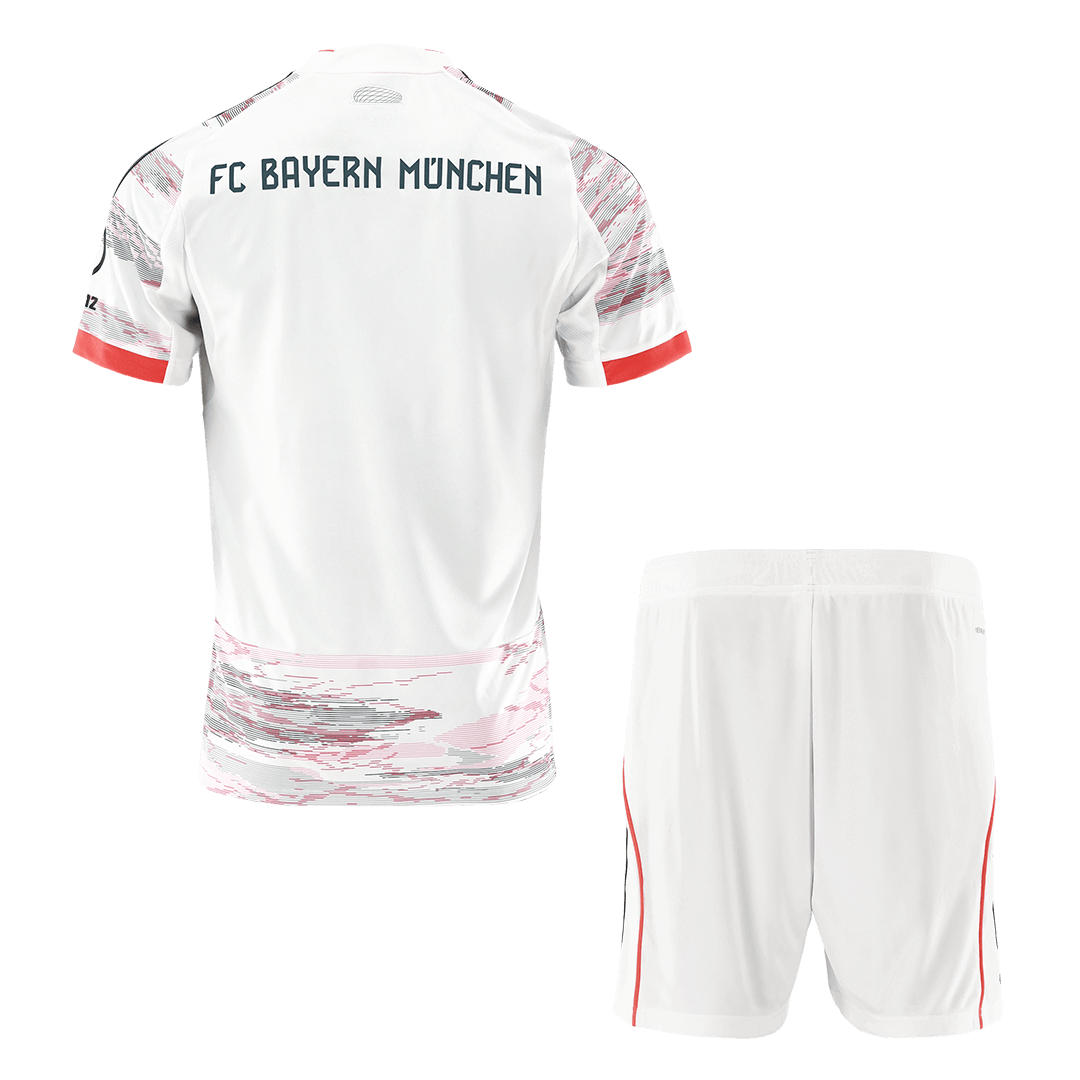 Bayern Munich Mens Away Soccer Kit 2025/26 White