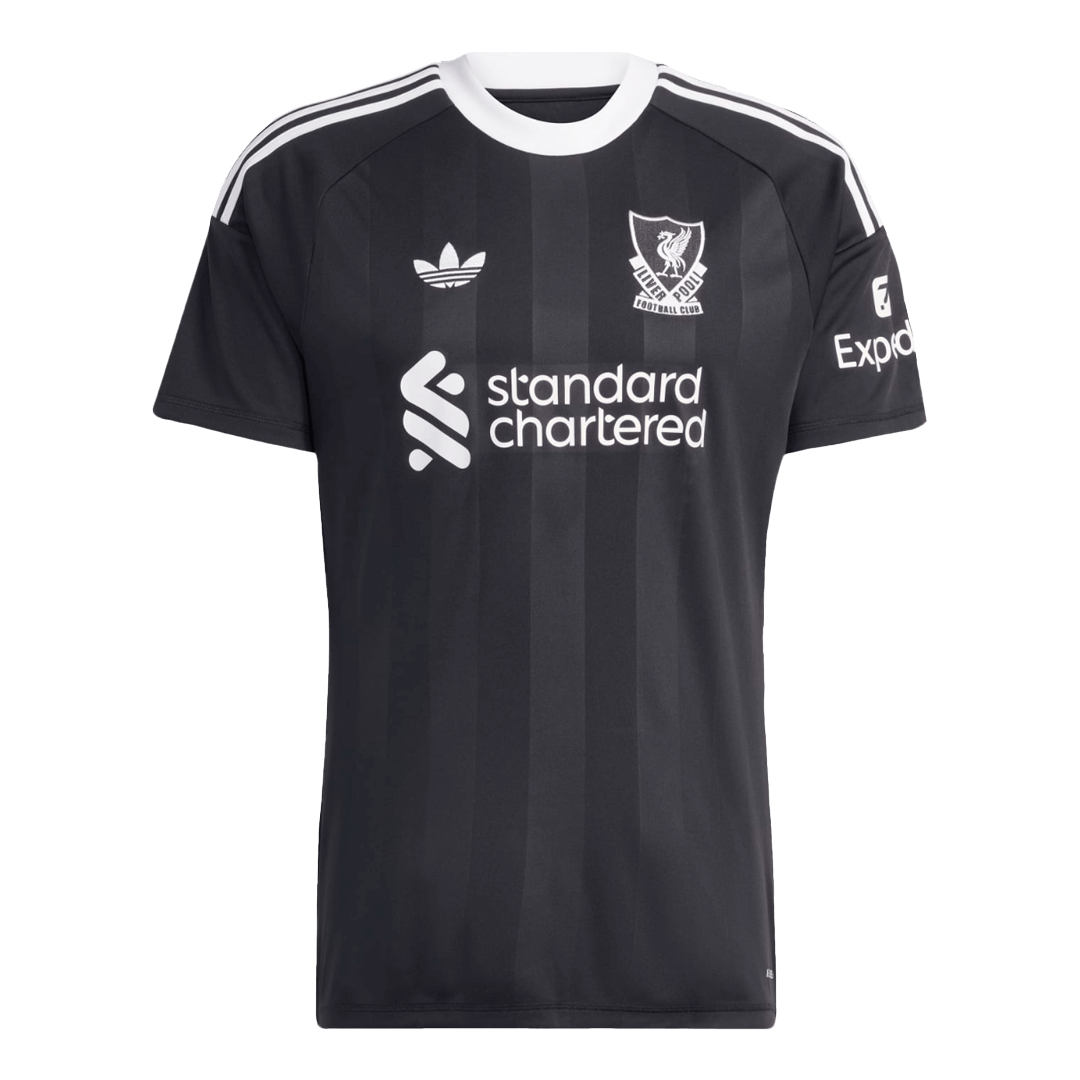 Liverpool Mens Soccer Jersey 2025/26 Black