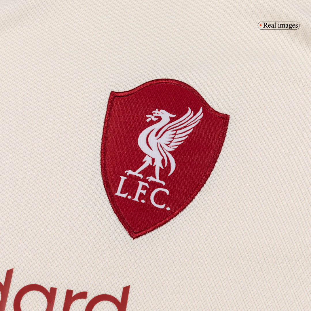 ISAK #9 Liverpool Mens Away Soccer Jersey 2025/26 White