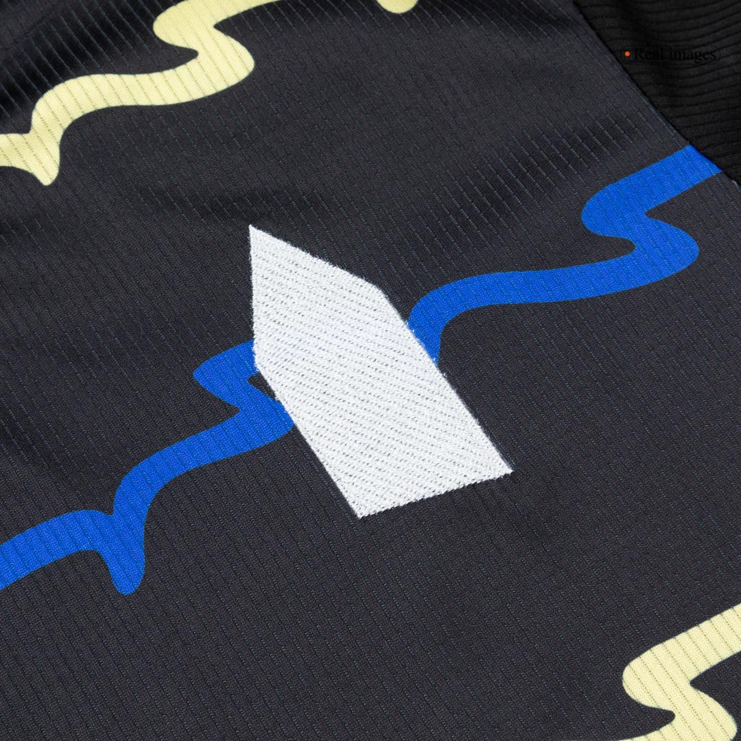 Everton Mens Third Away Soccer Jersey 2025/26 Black