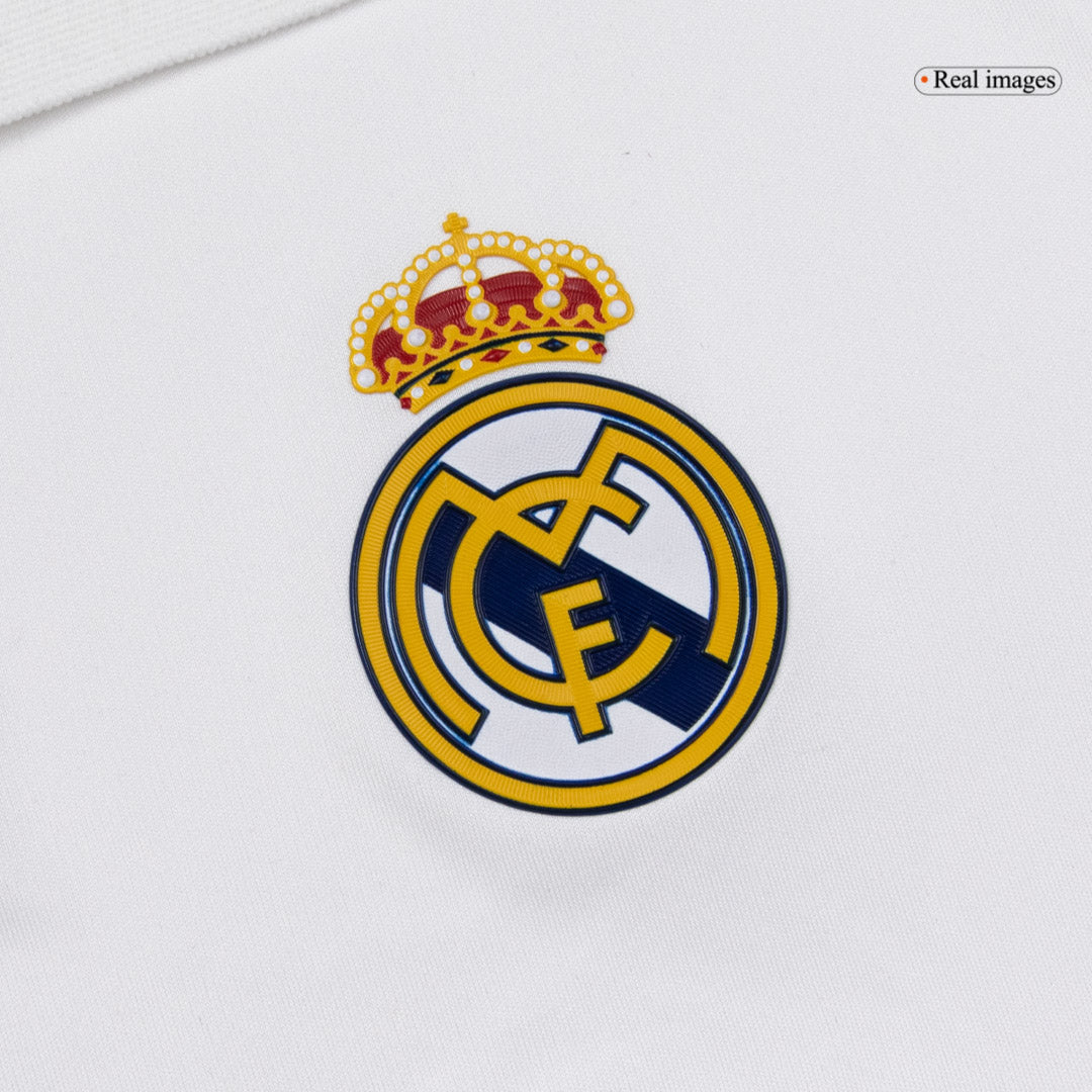 Retro Real Madrid Mens Home Soccer Jersey 2011/12 White